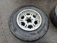 (4) 265/70R17 Tires on 6 Bolt Rims off 2003 Chevrolet Silverado, Buying All for One Money