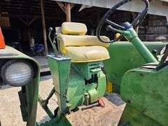 1969 John Deere 4020 Wide Front Diesel with John Deere 48 Loader and 7’ Bucket, 9,506 Hours, 14.9x38