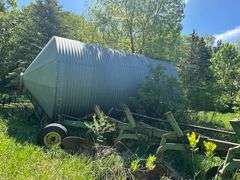 Cone Style Holding Bin That Holds 1800 Bushels, Buyer is Responsible for Their Own Loading, Approx 1