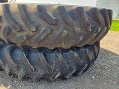 1990 John Deere 4455 2 Wheel Drive Tractor, 8,855 Hours, Quad Range Transmission, 9.50-20 Fronts, 14