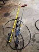 2 Long Hand Wans for Pressure Washer and Misc
