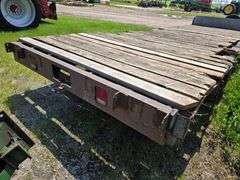 Home Made Tri Axle Trailer, 24’ Long, 8’ Wide, Has 2 Point or 2 5/16” Ball, Heavy Duty