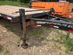 2004 Featherlite Model 5590 8’6” x 24 Deck Over Trailer, Air Brakes, Tandem Axle, Duals, LT235/85R16