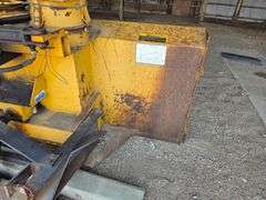 Alloway Dual Auger Snow Blower, Hydraulic Spout, 540 PTO, 3pt Hookup, SN: 23075