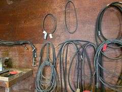 Large Assortment of Hydraulic Hoses, Unknown Condition
