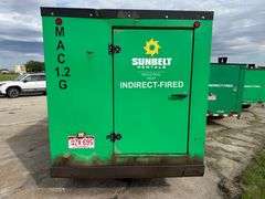 2014 MAC 1.2 million BTU Indirect fired diesel heater, Onboard diesel generator  Comes with (1) 25’ 
