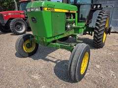 1990 John Deere 4455 2 Wheel Drive Tractor, 8,855 Hours, Quad Range Transmission, 9.50-20 Fronts, 14
