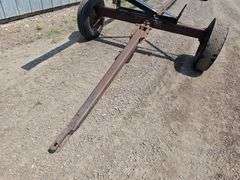 Lindsey Home Made 4 Wheel Header Trailer, 28’ Total Length, Made for 25’ Head, 14” Tires on 5 Bolt R
