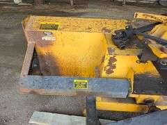 Alloway Dual Auger Snow Blower, Hydraulic Spout, 540 PTO, 3pt Hookup, SN: 23075