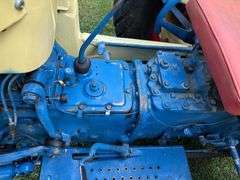 1963 Ford 4130 Industrial Tractor with Loader and 6’ Blade, 13.6-28 Diamond Tread Tires, Unknown Act