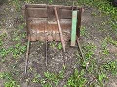Manure Bucket that was used as a Bale Spear off a 45 Trip Bucket Loader