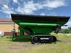 2021 Brent V1300 Grain Cart, 20” Corner Auger, 42” x 131” Equalizer Tracks with Track Tension Hose, 