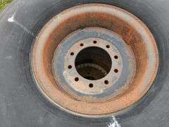 (4) 50x21.0-20 Floatation Tires on 10 Bolt Rims, Air Plane Tires, 30PR