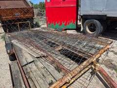 Approx 5 Misc Cattle Panels on Trailer, *Trailer is Not Included