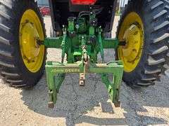 1990 John Deere 4455 2 Wheel Drive Tractor, 8,855 Hours, Quad Range Transmission, 9.50-20 Fronts, 14