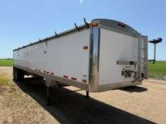 2012 Timpte 40” Hopper Bottom, Ag Hoppers, 66" Sidewalls, Power Tarp and Power Traps with Separate R