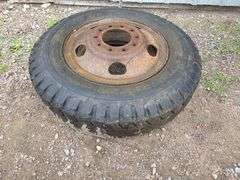 8.25 x 20 Tire and Rim