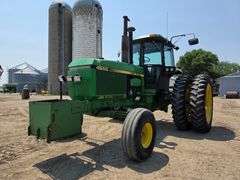 1988 John Deere 4650 2 Wheel Drive Tractor, 10,894 Hours, Power Shift Transmission, Rock Box, 11.00-