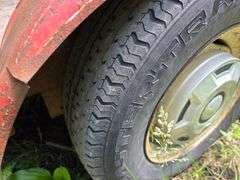 1985 DRCT 7’ x 16’ Car Trailer, Hand Crank Winch, Ramps, Comes with 7’ x 16’ Gates that were Made to