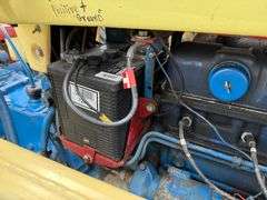 1963 Ford 4130 Industrial Tractor with Loader and 6’ Blade, 13.6-28 Diamond Tread Tires, Unknown Act