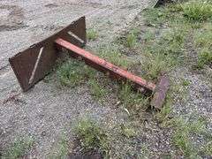52” Jib on Skidloader QT Plate