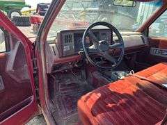 1991 Chevrolet Silverado 1500, 4x4, Single Cab Pickup with 8’ Box, V8 Engine, 5 Speed Manual Transmi