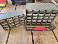Plastic Continaers with Misc Screws and Bolts
