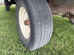 Flat Rack on Mn 4 Wheel Gear, Wood Deck, 8’x16’