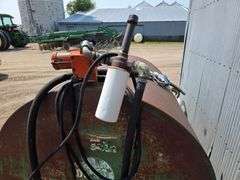 500 Gallon Fuel Tank with Electric Pump and Automatic Shut off Nozzle