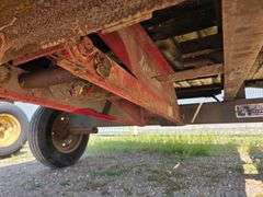 2 Wheel Trailer with Hydraulic Hoist, 6’ x 9’, Wood Floor, 6 Bolt Hubs
