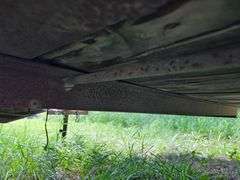 1985 DRCT 7’ x 16’ Car Trailer, Hand Crank Winch, Ramps, Comes with 7’ x 16’ Gates that were Made to