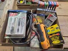 Socket Set, Stapler, T-Handle and Hex Key Set