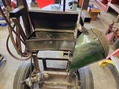 Acetylene Cart with Hoses, Gauges and Torch