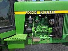 1988 John Deere 4650 2 Wheel Drive Tractor, 10,894 Hours, Power Shift Transmission, Rock Box, 11.00-