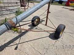 Misc 6” Auger with Electric Motor, Approx 14’, Untested