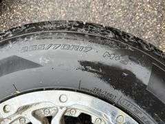 (4) 265/70R17 Tires on 6 Bolt Rims off 2003 Chevrolet Silverado, Buying All for One Money