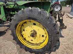 1969 John Deere 4020 Wide Front Diesel with John Deere 48 Loader and 7’ Bucket, 9,506 Hours, 14.9x38