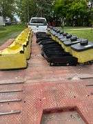 12 John Deere Planter Boxes off a 7300 Planter, 12 – 1.6 Bushel, 12 – Lock and Load Herbicide Boxes 