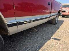 1991 Chevrolet Silverado 1500, 4x4, Single Cab Pickup with 8’ Box, V8 Engine, 5 Speed Manual Transmi