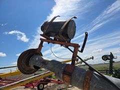 Misc 6” Auger with Electric Motor, Approx 14’, Untested