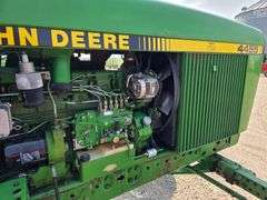 1990 John Deere 4455 2 Wheel Drive Tractor, 8,855 Hours, Quad Range Transmission, 9.50-20 Fronts, 14