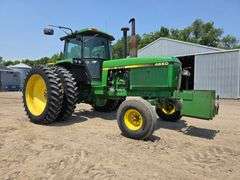 1988 John Deere 4650 2 Wheel Drive Tractor, 10,894 Hours, Power Shift Transmission, Rock Box, 11.00-