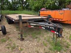 2004 Featherlite Model 5590 8’6” x 24 Deck Over Trailer, Air Brakes, Tandem Axle, Duals, LT235/85R16