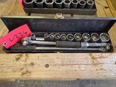 ½” Socket Set with Case