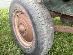 Barge Box, 5.5’x12’, 29” Sides, Sideboards, on Oliver 4 Wheel Gear, Hoist