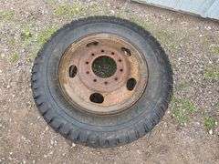 8.25 x 20 Tire and Rim