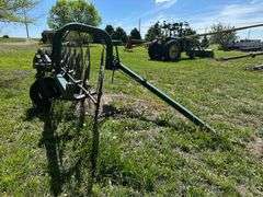 12 Wheel in Line Rake, New Tires, Adjustable Width