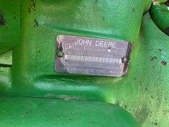 1990 John Deere 4455 2 Wheel Drive Tractor, 8,855 Hours, Quad Range Transmission, 9.50-20 Fronts, 14