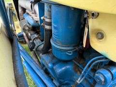 1963 Ford 4130 Industrial Tractor with Loader and 6’ Blade, 13.6-28 Diamond Tread Tires, Unknown Act