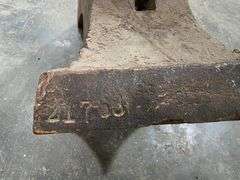 Sieg Iron Co Davenport, IA 130lb Anvil, (2) #’s on it, 181 and 21753, See Photos